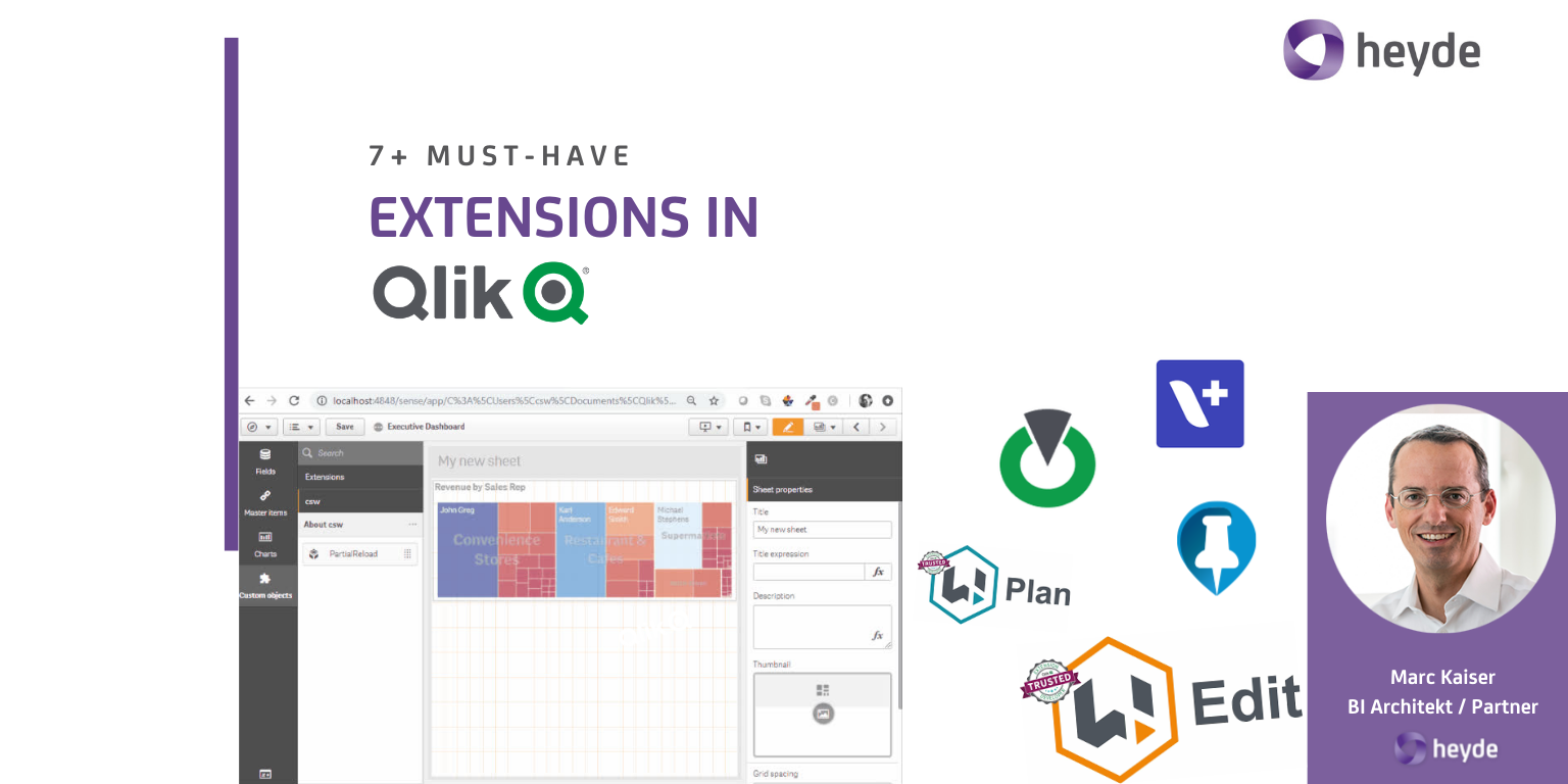 7+ Qlik Sense Musthave (& Nicetohave) Extensions